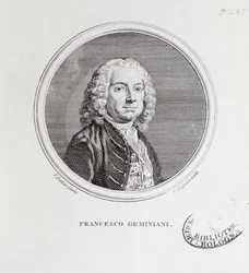Portret van Francesco Geminiani (1687-1762)
